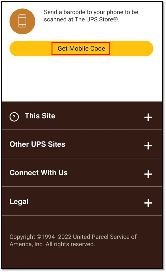 Finding and Using UPS Return Labels from a Smartphone GCA Student